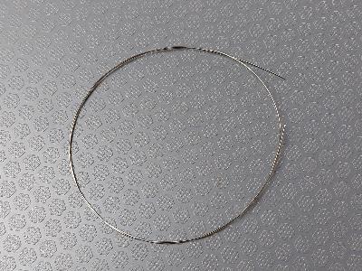 Stainless steel pastry guitar string